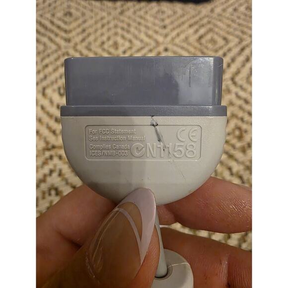 Sony PlayStation 1 PS1 DualShock Analog Gray OEM Controller SCPH-1200 Tested - Picture 13 of 16